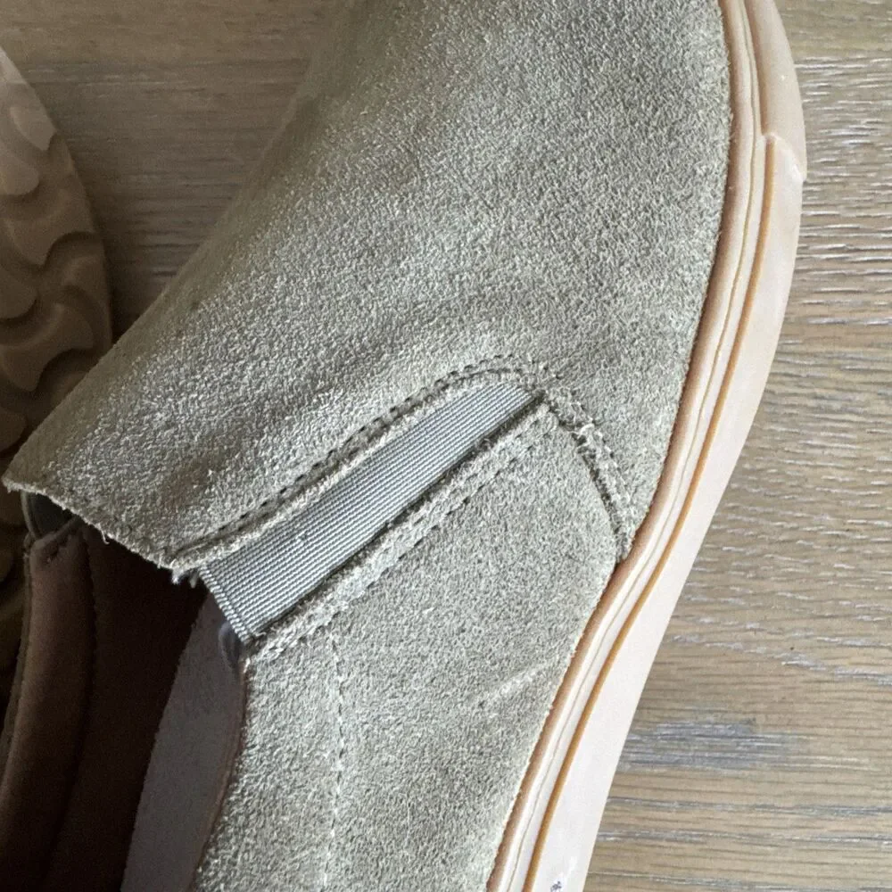 NWOB Birkenstock Callan Taupe Suede Slip On Loafers Sneakers W9 - M7 Comfort